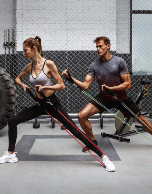 11 Pcs Resistance Band Set For Men & Women