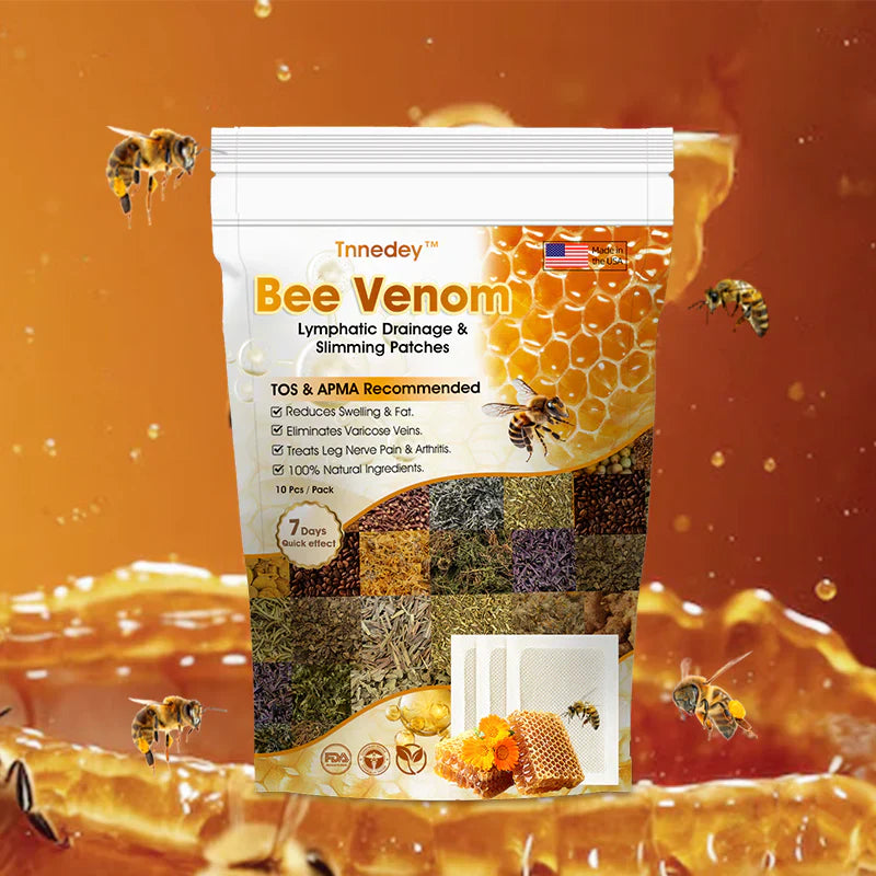 Bee Venom Lymphatic Daiamage & Sliming Patches (10 Patches)